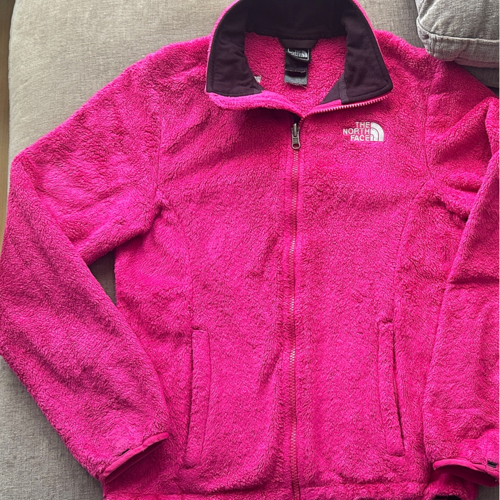 The North Face Vibrant Pink Fleece Jacket